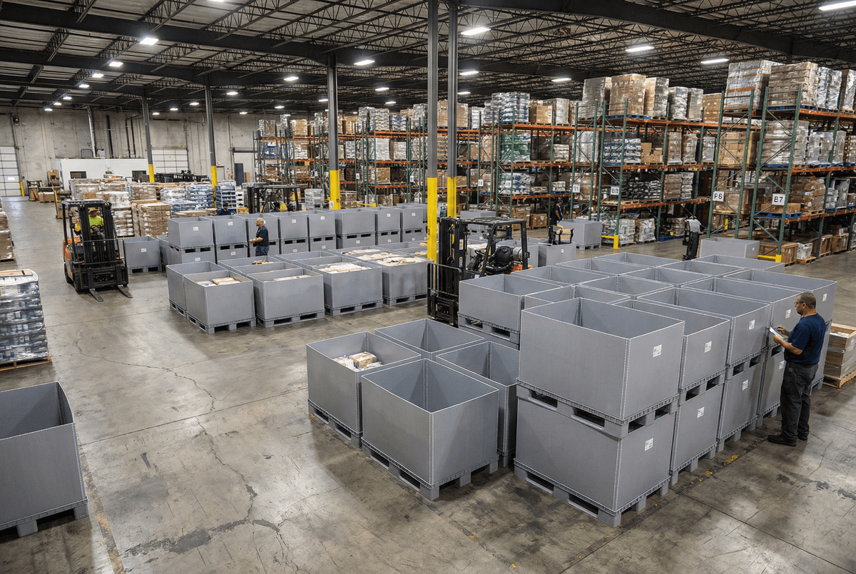 Buffer zone for 30+ containers