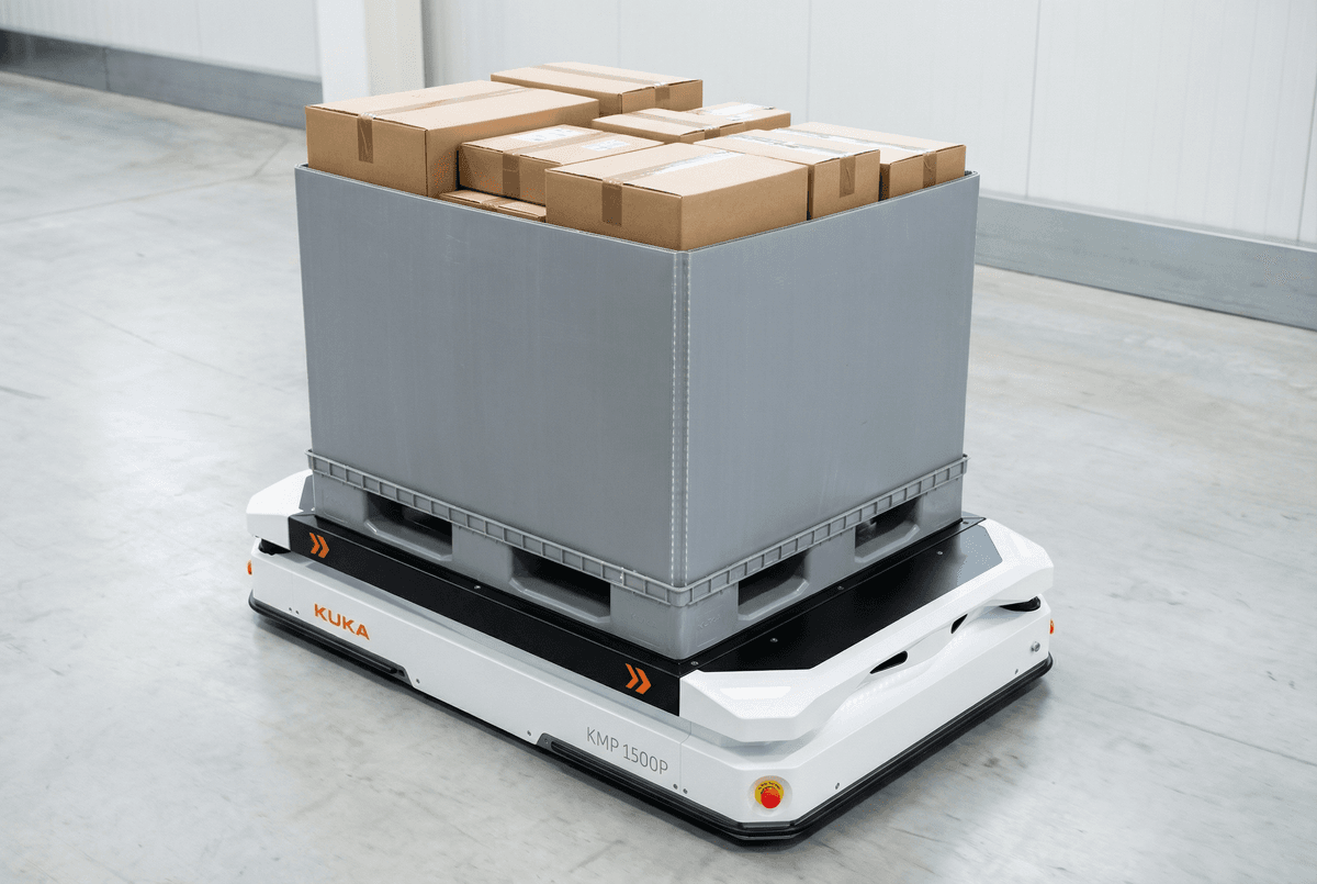 KUKA KMP 1500 autonomous robots