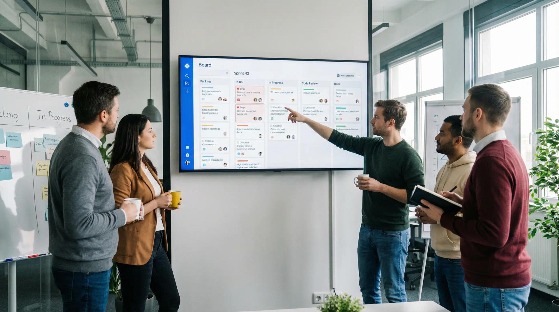 How the process usually works with “just developers”